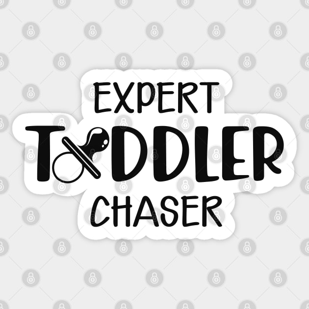 Expert Toddler chaser | Childcare Provider | Daycare Provider Sticker by KC Happy Shop